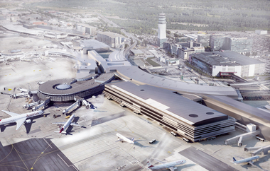 Porr, Ortner und Elin haben den Auftrag für die Süderweiterung des Flughafens gewonnen. 