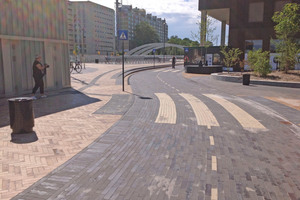 Klare Verkehrswege helfen, Fußgänger und Fahrradfahrer nicht zu gefährden.  