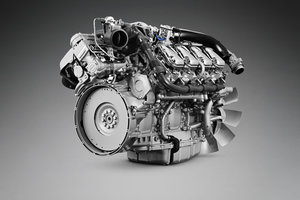  Die neueste Euro-6-V8-Motoren-generation von Scania wird in vier Leistungsstufen angeboten. 