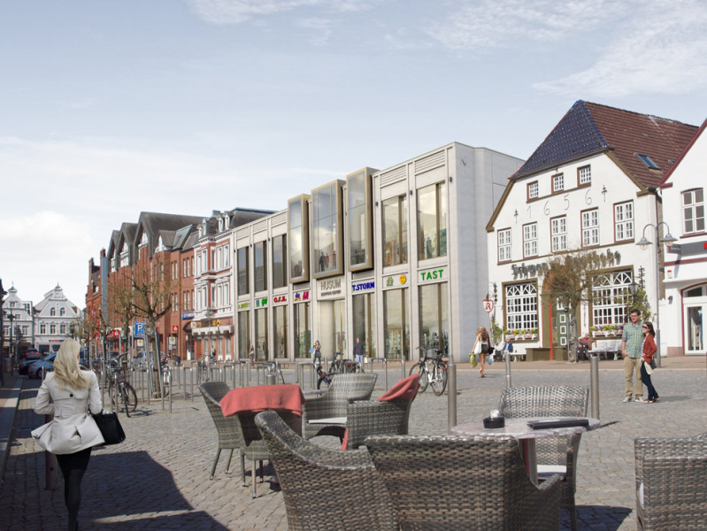Shopping Center In Husum This Tiefbau Hochbau Ingenieurbau