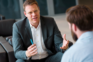  Dietmar Jürges, Vorsitzender der Geschäftsführung der thyssenkrupp Infrastructure GmbH. 