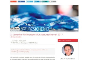  Deutscher Fachkongress für Absturzsicherheithttp://bauverlag-events.de/absturzssicherheit 