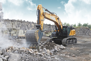  Case Construction Equipment hat auf der Steinexpo die bislang größte und leistungsstärkste Maschine der Case Raupenbaggerpalette, den CX750D, vorgestellt.  