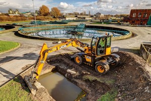  Der Hydradig von JCB der wahre Alleskönner. Hohe Standfestigkeit in jedem Gelände. 