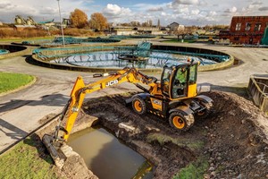  Der Hydradig von JCB der wahre Alleskönner. Hohe Standfestigkeit in jedem Gelände. 