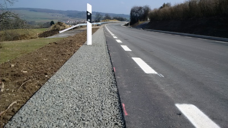 Eine Dauerhafte Losung Fur Den Fahrbahnrand This Tiefbau