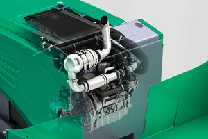  Die treibende Kraft des Vögele Powerpacks ist der leistungsstarke Deutz Dieselmotor vom Typ TCD 2.9 L4. 