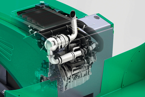  Die treibende Kraft des Vögele Powerpacks ist der leistungsstarke Deutz Dieselmotor vom Typ TCD 2.9 L4. 