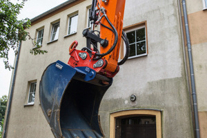  Die Bauarbeiten auf dem Schulgelände in Taucha mussten bis Ferienende abgeschlossen werden.  