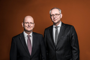  Die neue Geschäftsführung der Maurer SE: Dr. Christian Braun (links) und Max Meincke. 
