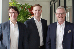  Ab sofort bilden Frank Wagner (r.), Geschäftsführender Gesellschafter, und Markus Huppertz (m.), neuer Geschäftsführer, zusammen mit dem Geschäftsführer und Mitgesellschafter Christian Merkel (l.) die Geschäftsführung bei Birco. 