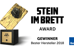  Knauf AMF gewinnt erneut den Stein im Brett Award in der Kategorie Akustik und Raumakustik. 