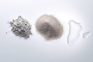 Kalk, Sand und Wasser: Kalksandsteine bestehen aus reinen, natürlichen Rohstoffen.  