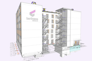  Mittels BIM werden Daten zu einem Gebäude in ein 3D-Modell überführt, um eine optimierte Planung, Ausführung und Bewirtschaftung zu erzielen. 