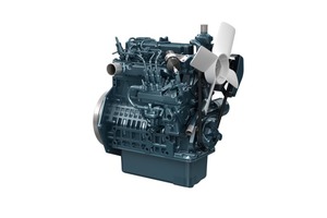  Ein 900 ccm 3-Zylinder-Motor (D902) aus dem aktuellen KUBOTA Portfolio – zertifiziert gemäß Abgasstufe V durch das Kraftfahrt-Bundesamt. 
