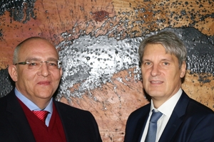 Oliver Nohse (r.) und Mario Kappler (l.) wurden zu neuem Präsident bzw. Vizepräsident gewählt. 