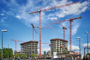  In München sind derzeit mehrere Wolff-Rudel im Einsatz. Eines davon auf der Baustelle der Bavaria Towers am Tor zu Bogenhausen. 