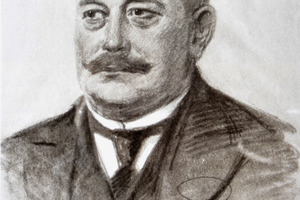  Ein Portrait des Firmengründers Franz Carl Nüdling 