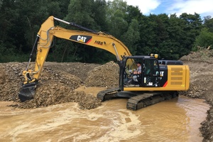  HBB GmbH, Bad Berleburg: Als die Anschaffung eines Kettenbaggers anstand, entschied sich Geschäftsführer Hermann Böhl für die brandneue Trimble Earthworks Baggersteuerung. 