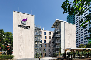  Ein Beispiel für die innovative Herangehensweise an den Bauprozess: das kürzlich realisierte Apartmentgebäude in Berlin.  