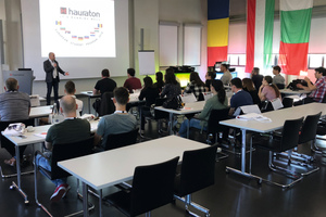  Das neue Hauraton European Student Program (HESP) – erlebte vom 18. bis zum 21. April 2018 seine Gründungs- und Auftaktveranstaltung am Stammsitz des Unternehmens in Rastatt.  