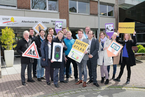  Das gesamte Team des Projektes in Mönchengladbach 