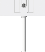  Stellung der Sphäre auf die konische An-kerhülse auf beiden Seiten: Traditionelle Ankertechnik mit herkömmlichen DW-20-Ankern und DW-Gelenkflanschmuttern. 