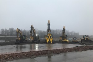  Gleich 9 Maschinen hat Epiroc für das Projekt Essen 51 derzeit im Einsatz. 