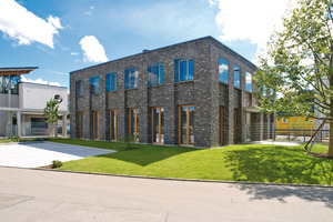  Das Bürogebäude der Firma am Stammsitz in Bad Saulgau. 