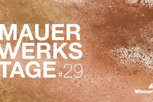  Das Logo der Mauerwerkstage. 