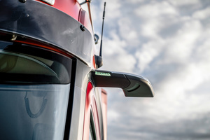  Die Mirror Cam sorgt für eine erheblich verbesserte Rundumsicht und geringeren Kraftstoffverbrauch.  