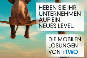  Die neuen Mobility-Solutions von iTWO ermöglichen eine vollständige Integration in die iTWO- und iTWO5D-Welt. 