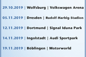  In sieben Städten wird die Road-Show präsentiert. 