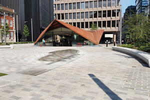  Der Aldgate-Square in London. 