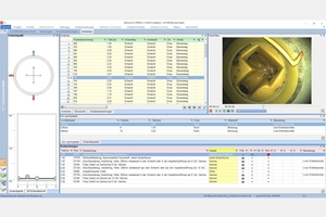  Die reguläre Vor- und Abnahmeuntersuchung der Schächte wurde mit der Schachtinspektionskamera CleverScan durchgeführt. Eine angebundene Software ermöglicht die ausführliche Dokumentation der erbrachten Leistung. 