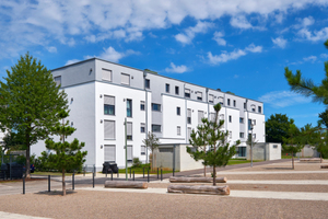  Im mehrgeschossigen Wohnungsbau spielt der Schallschutz eine große Rolle. 