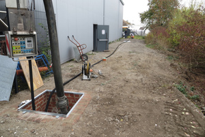  Für die Durchführung der Prüfung wurde eine unterirdische Versuchsstrecke auf dem Gelände von Dommel in Hamm aufgebaut. 