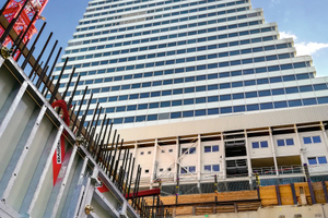  Der Roche Bau 1 in Basel ist bisher als das höchste Bürogebäude der Schweiz bekannt. Sein „jüngerer Bruder“, der Roche Bau 2, ist aktuell im Bau und soll seinen Vorgänger in der Höhe sogar noch überragen. 