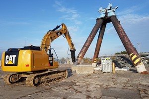  Für Hydraulikbagger von 13 bis 40 Tonnen Einsatzgewicht: Die neuen Hämmer von Caterpillar kommen mit vier neuen Typen. 