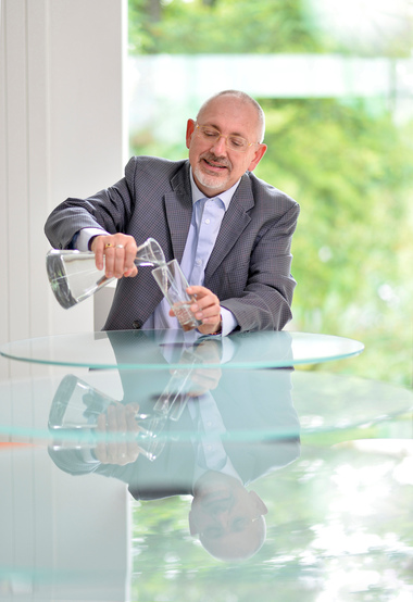 Pierre Sommereijns, CEO von GFK-Rohrproduzent Amiblu. 