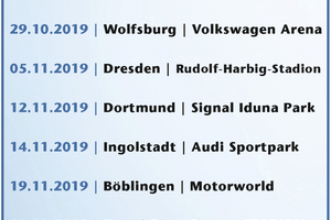  Sieben Städte ? sieben Termine. 