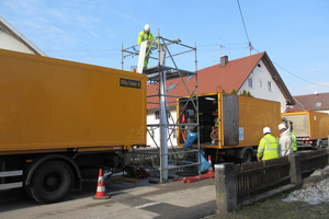  Im Rahmen des 6. Bauabschnittes (BA) der Kanalsanierungsmaßnahme 2019 werden in Markt Türkheim 31 Haltungen mit einer Länge von rund 1200 Metern mit einem Schlauchliner ausgekleidet.  