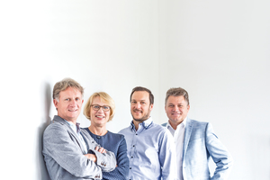  Das Management Team: Jürgen Lofi, Bärbel Maempel, Andreas Hofherr, Bernd Schlenker (v. l.). 