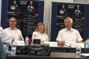  Dr. Rüdiger Pipke, Dr. Astrid Smola und Norbert Kluger (v.l.) gaben einen Überblick über die Ziele und erste Maßnahmen der Kampagne. 