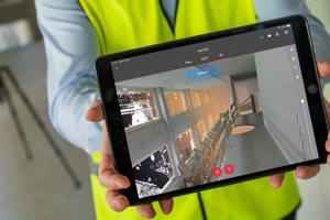  Die Leica Cyclone Field 360 Laserscanning App funktioniert mit dem Leica BLK360 Laserscanner 