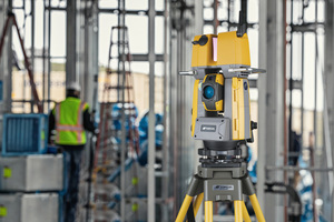  Der GTL-1000: Eine neue Generation von Robotik-Totalstation mit Scannerfunktion.  