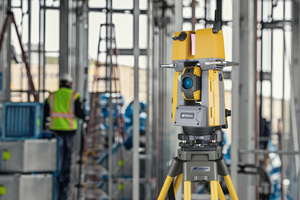  Der GTL-1000: Eine neue Generation von Robotik-Totalstation mit Scannerfunktion.  