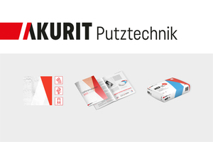  Das Erscheinungsbild der Akurit Putztechnik, ab Januar 2020 Premiummarke für Putzsysteme der Sievert AG. 