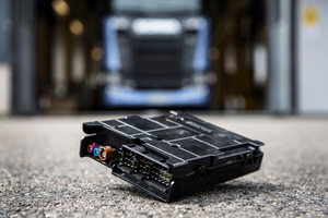  Scania hat eine Alarmfunktion entwickelt, die lokal am Fahrzeug funktioniert – vorausgesetzt der Kunde verfügt über das&nbsp;Scania Control Paket.  