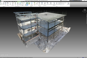  Scan2BIM-Verfahren für Bauen im Bestand: Mit digitalen 3D-Modellen werden Bauprozesse effizient koordiniert und durchgeführt. 